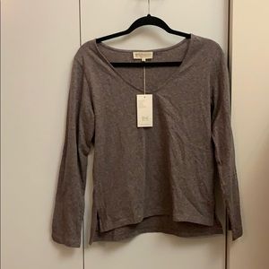 Long sleeve purple Synergy shirt